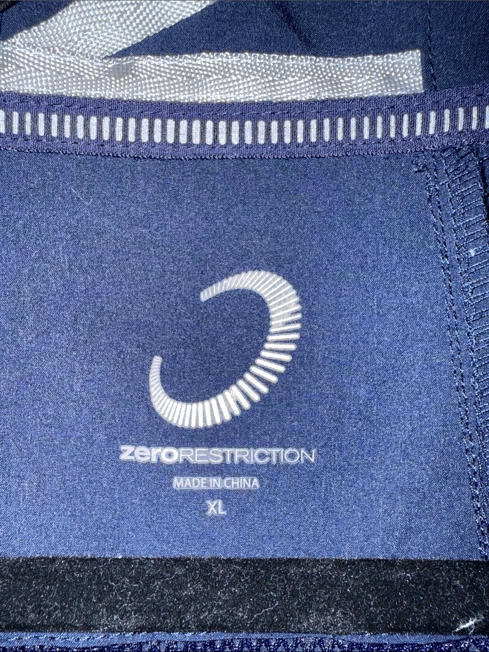 Men's Navy Performance Softshell Vest with Zip Pockets